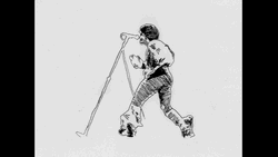The Sketched James Brown Dancing GIF