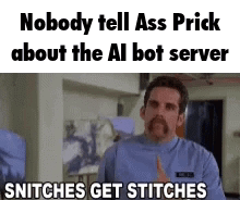 The Slum Chum Snitches Get Stitches GIF