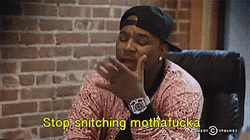 The Snitch Gotta Stop GIF