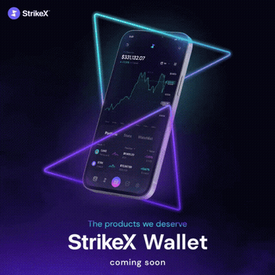 The Start Of Something Special Strike X Wallet Coming Soon Advertisement GIF