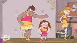The Strange Chores Characters Bad Dancing GIF