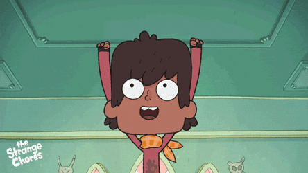 The Strange Chores Charlie Tomato Throwing GIF