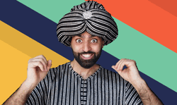 The Sultan Music Funny Guy  GIF
