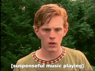 The Suspense Suspenseful Music Playing GIF