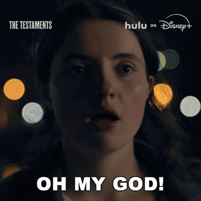 The Testaments Poster Hulu Disney+ GIF