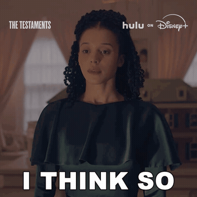 The Testaments Poster Hulu Disney Plus GIF