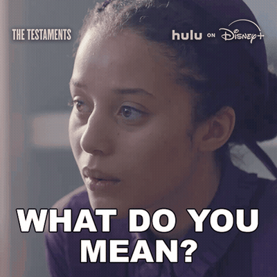 The Testaments Poster On Hulu On Disney+ GIF