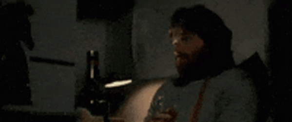 The Thing Macready Pouring Ice GIF