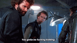 The Thing Surprised Turning Back GIF