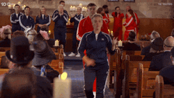 The Traitors Speed Walking GIF