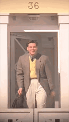 The Truman Show Truman Burbank Exit Wave GIF