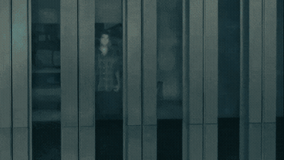 The Twin Towers Of The World Trade Center Are Visible In The Distance Overlooking The Ocean GIF