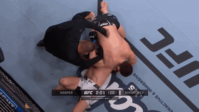 The Ufc Lightweight Bout Between Hooper And Borshchev GIF