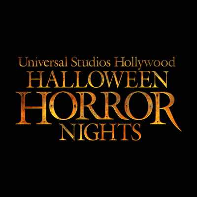 The Universal Studios Hollywood Halloween Horror Nights Logo GIF