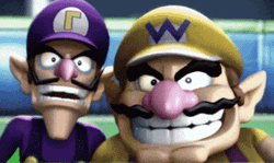 The Villains Waluigi And Wario Together GIF