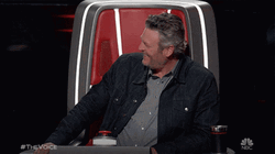 The Voice Judge Knee Slap GIF