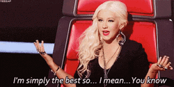 The Voice Judge Simply The Best Comment GIF