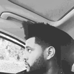 The Weeknd Inside Car