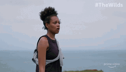 The Wilds Rachel Reid Cast Away Crying GIF