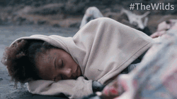 The Wilds Rachel Reid Cast Away On Island GIF