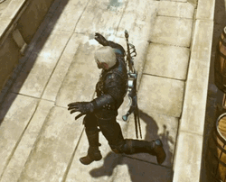 The Witcher 3 Bug GIF