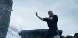 The Witcher Geralt Of Rivia Silver Sword Training