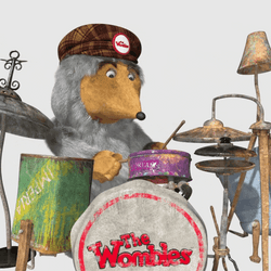 The Wombles Rimshot GIF