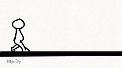The Word Fbk Is On A White Background With A Black Line . GIF