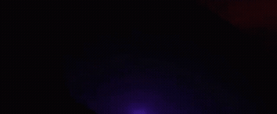 The Word Goosebumps Is Glowing Brightly In The Dark GIF