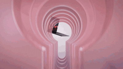 The Word Re-Energized Is Written On A Pink Background GIF