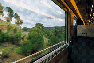 The Word Renfe Is On The Back Of A Chair GIF