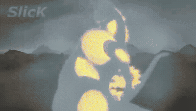 The Word Slick Is On The Bottom Of A Picture GIF