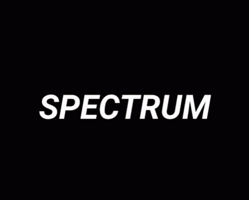 The Word Spectrum That Is Green And Pink GIF