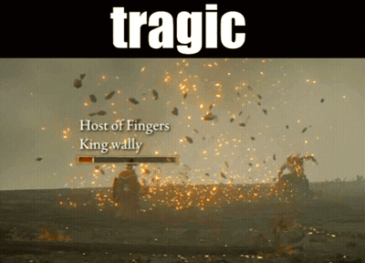 The Word Tragic That Is On A Poster GIF