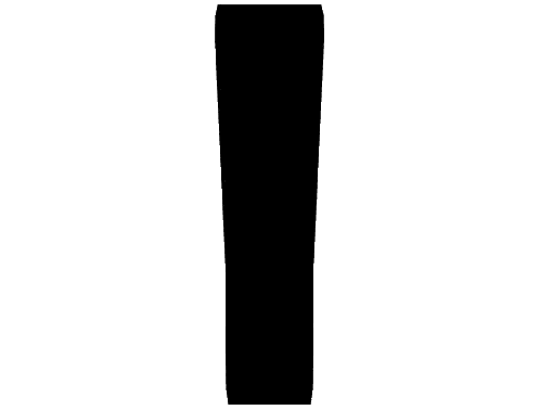 The Word Yes Is Written In Black And White Sticker