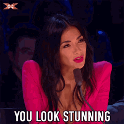 The X Factor Judge You Look Marvelous Stunning GIF