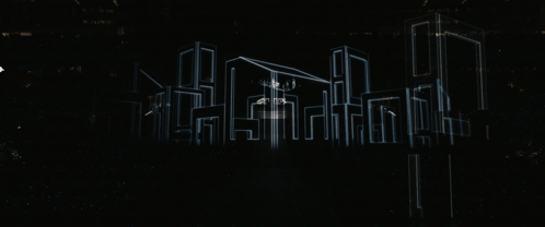 The Year 1989 Is On A Black Background With Birds Flying Around GIF
