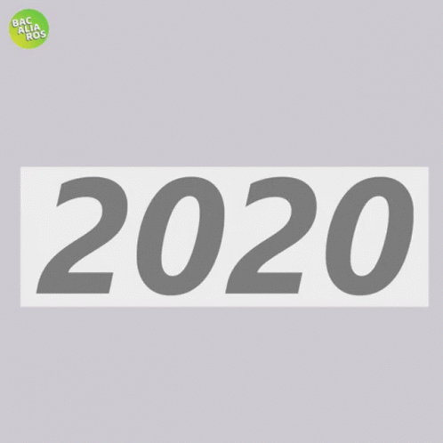 The Year 2021 Is Displayed In Purple Letters GIF