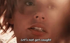 Thelma And Louise Lets Not Get Caught GIF