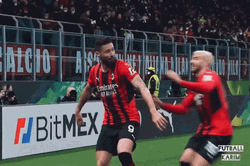 Theo Hernandez And His Teammate GIF