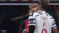 Theo Hernandez Hug Paul Pogba GIF