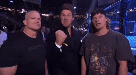 Theo Von At Ultimate Fighting Championship GIF