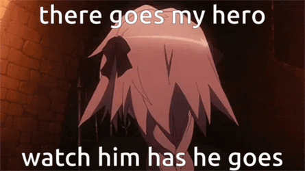 There Goes My Hero Astolfo GIF