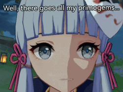 There Goes My Hero Crying Kamisato Ayaka GIF