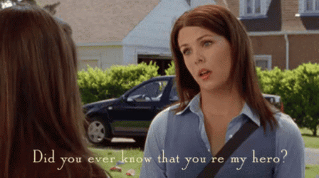 There Goes My Hero Lauren Graham GIF