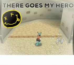 There Goes My Hero Toontown GIF