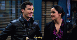 There There Brooklyn Nine Nine Jake Peralta GIF