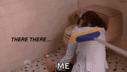 There There Broom Throwing Up GIF