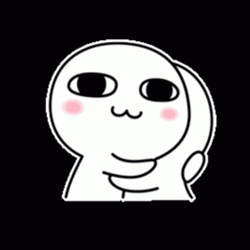 There There Cute Cartoon Back Pats GIF