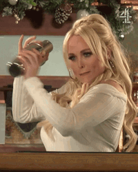 Theresa Mcqueen Being A Bartender GIF